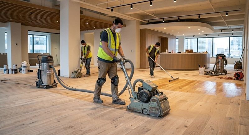 Commercial Hardwood Service in Highlands, TX