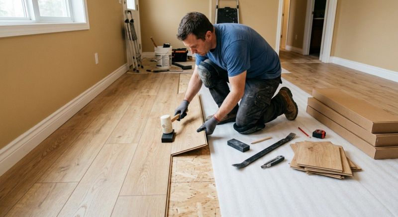 Laminate Floor Installation in Kemah, TX