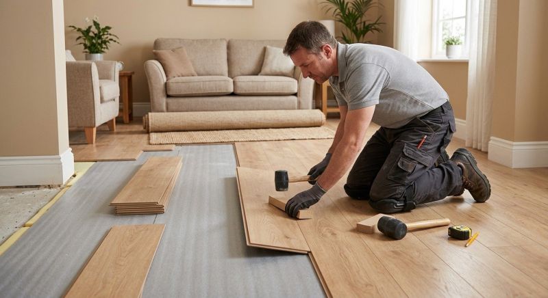 Laminate Floor Installation in League City, TX