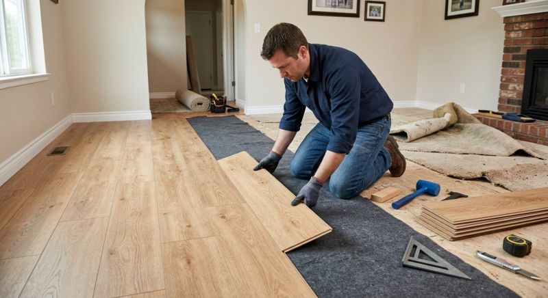 Laminate Floor Remodeling in South Houston, TX