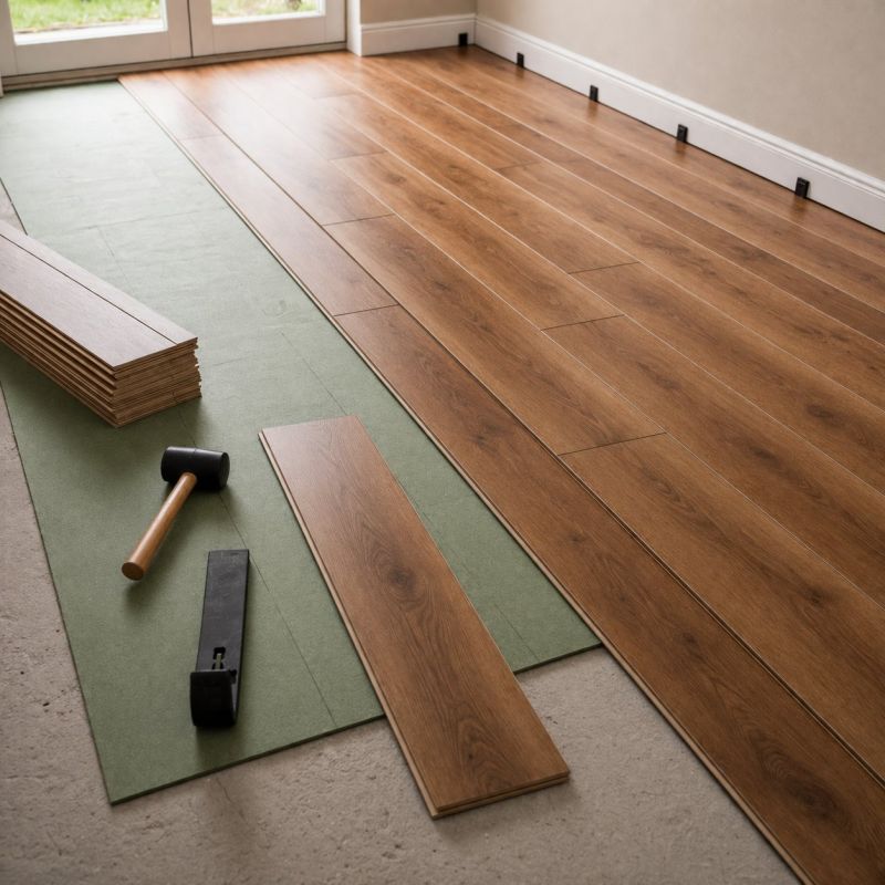Laminate Floor Replacement in Dickinson, TX