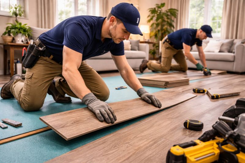 Laminate Flooring Replacement in South Houston, TX