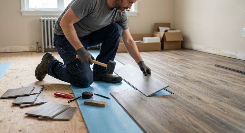 Linoleum Floor Installation in Baytown, TX