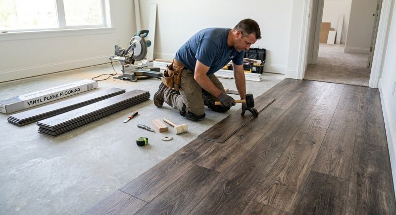 Linoleum Floor Installation in Missouri City, TX