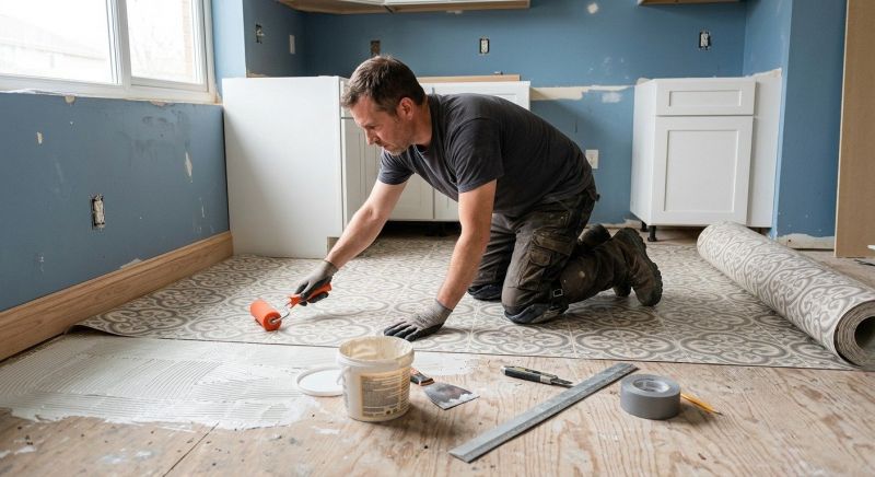 Sheet Flooring Installation in Brazoria County, TX