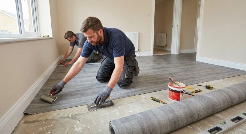 Sheet Flooring Installation in Deer Park, TX