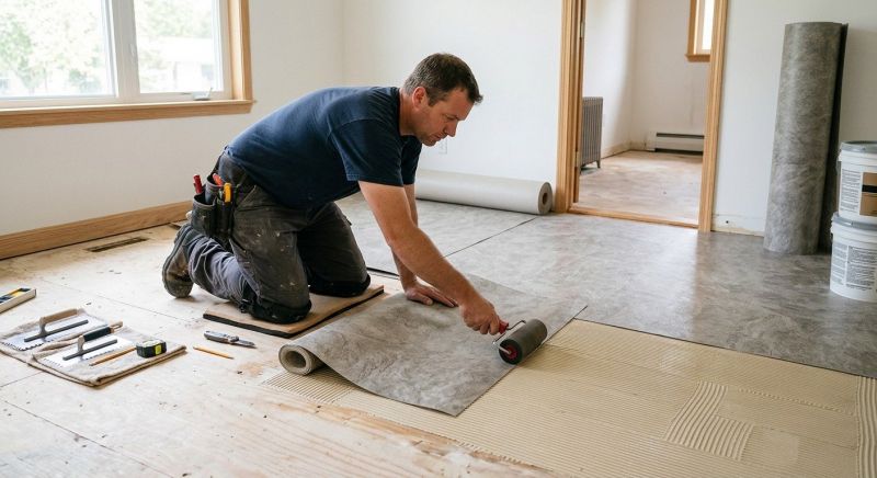 Sheet Flooring Installation in Pasadena, TX