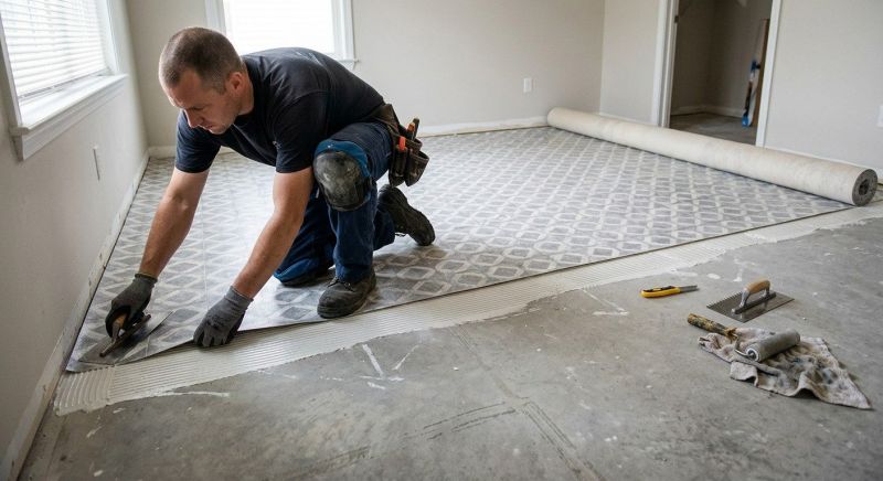 Sheet Flooring Installation in Pasadena, TX
