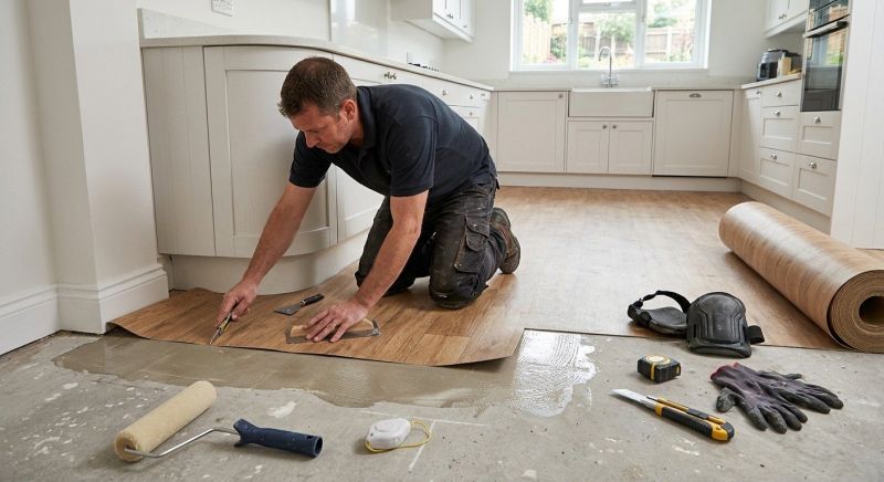 Sheet Linoleum Installation in South Houston, TX