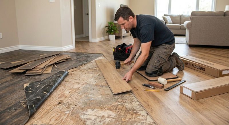 Vinyl Flooring Installation in Pearland, TX