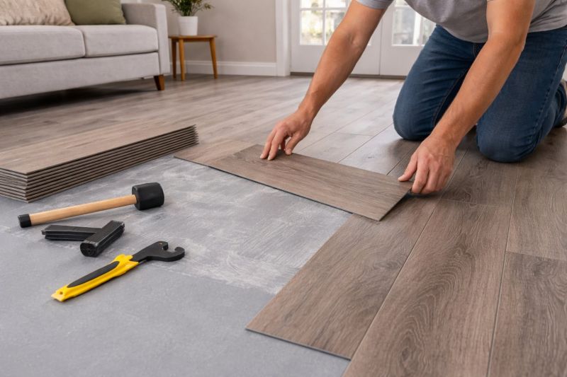 Vinyl Plank Floor Installation in South Houston, TX