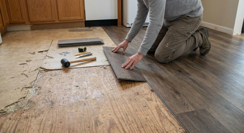 Vinyl Tile Installation in South Houston, TX
