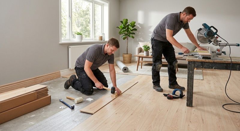 Wood Laminate Installation in South Houston, TX